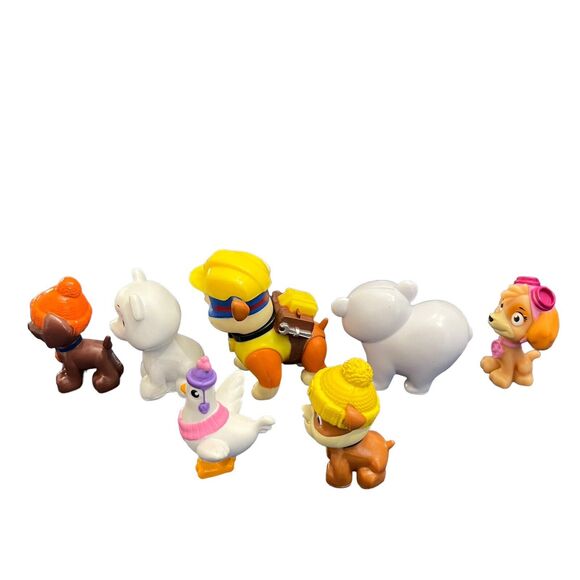 Lot of 7 PAW Patrol Characters & Friends Toy Figures - Picture 2 of 5